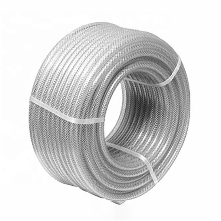 PVC clear braided tubing-4