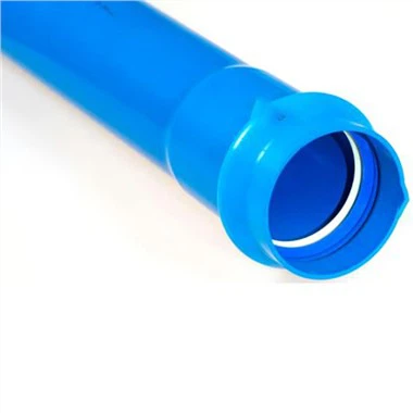 Modrá barva PVC trubka